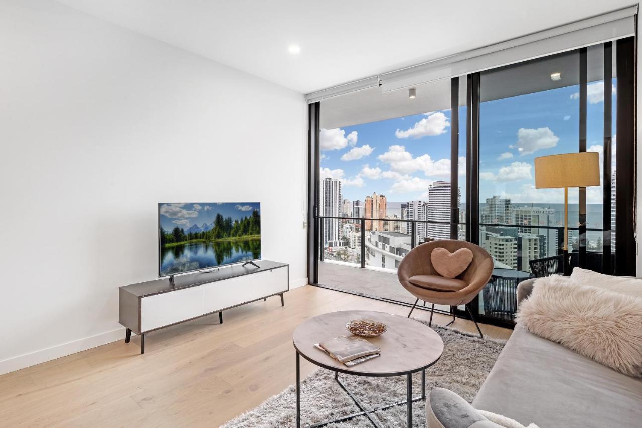 Lamour Ocean View Apartment I In Casino Broadbeach - Free Parking-195Cm Χρυσή Ακτή Εξωτερικό φωτογραφία